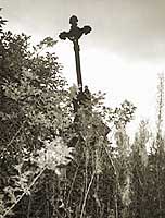 Das Heserkreuz, wie es 1997 vorgefunden wurde