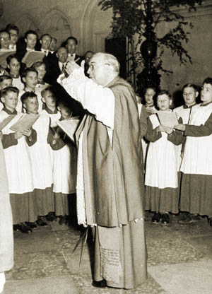 Die Domspatzen bei einer Auff�hrung im Dom